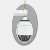 保安用カメラ セラミックオーナメント (左)