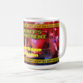 保安課のコーヒー・マグ コーヒーマグカップ (正面右)