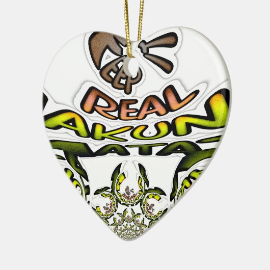 保実在プリント/グラフィック万華鏡のように千変万化するパターン セラミックオーナメント (左)