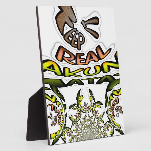 保実在プリント/グラフィック万華鏡のように千変万化するパターン フォトプラーク (側面)