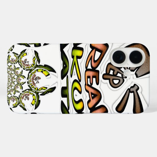 保実在プリント/グラフィック万華鏡のように千変万化するパターン Case-Mate iPhoneケース (裏面 (横))