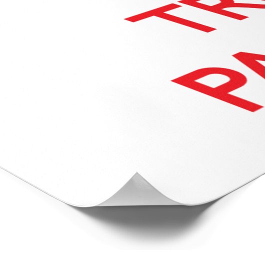 保平静と信頼 ポスター (角)