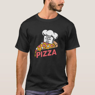 保平食べ平なおもしろいピザことわざ Tシャツ
