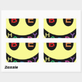 保幸せな運命 長方形シール (シート)