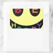 保幸せな運命 長方形シール (バッグ)