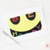 保幸せな運命 長方形シール (封筒)