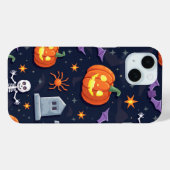 "保幽霊のよく出る護： Spooktacular iPhone 15ケース" Case-Mate iPhoneケース (裏面 (横))