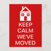 保引っ越しました 案内ポストカード (正面)