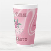 保心 カフェラテマグ (正面)