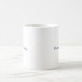 保息 コーヒーマグカップ (中央)