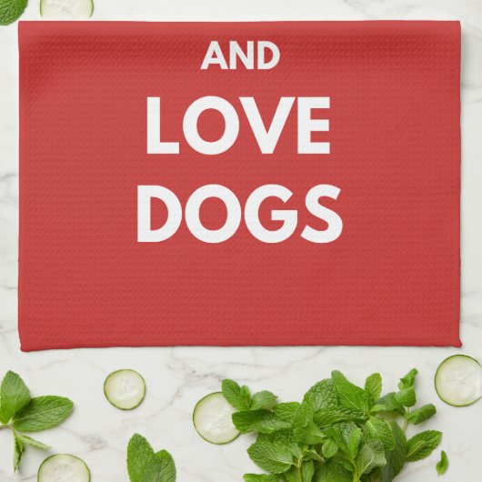 保愛犬 キッチンタオル (折り畳み)