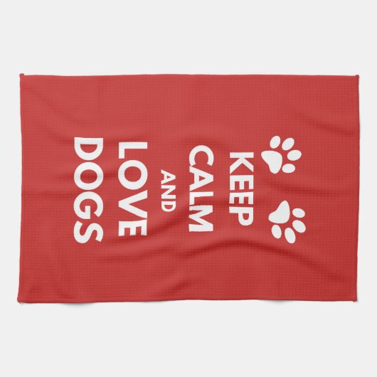 保愛犬 キッチンタオル (横)