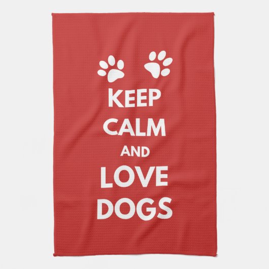 保愛犬 キッチンタオル (縦)