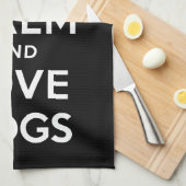 保愛犬 キッチンタオル (四つ折り)