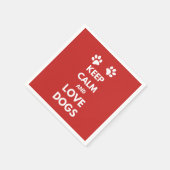 保愛犬 スタンダードカクテルナプキン (角)