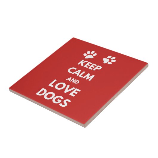 保愛犬 タイル (側面)