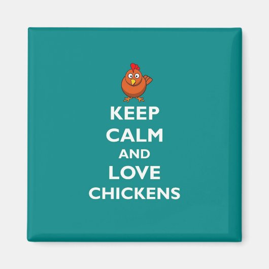 保愛鶏 マグネット (正面)