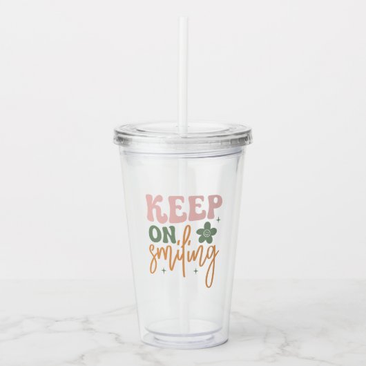 保感動的引用文 アクリルタンブラー (正面)