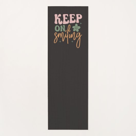 保感動的引用文 ヨガマット (正面)