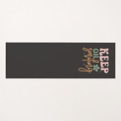 保感動的引用文 ヨガマット (正面(横))