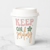 保感動的引用文 紙コップ (正面)