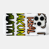 保感動的It実在 Hakuna Matata Case-Mate iPhoneケース (裏面 (横))