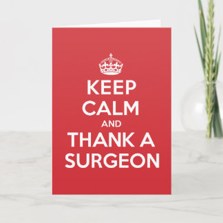 保感謝していCalm Surgery Greeting Note Card カード