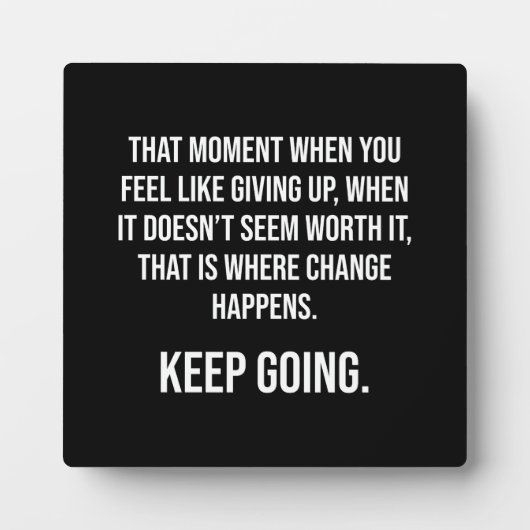 保成功やる気を起こさせる フォトプラーク (正面)