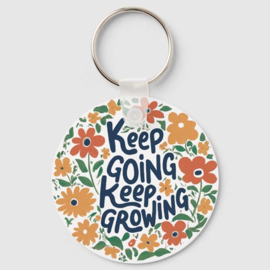 保成長保Aluminum Circle Keychain キーホルダー (正面)