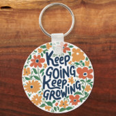 保成長保Aluminum Circle Keychain キーホルダー (正面)