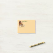 『保戸奈古田の馬』 ポストイット (デスク上)