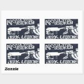 保房軒 長方形シール (シート)