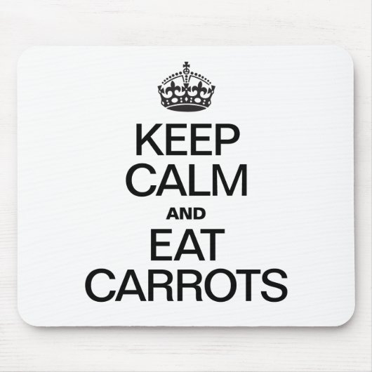 保手付け食べて マウスパッド (正面)