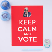 保投票 チラシ (シングル)