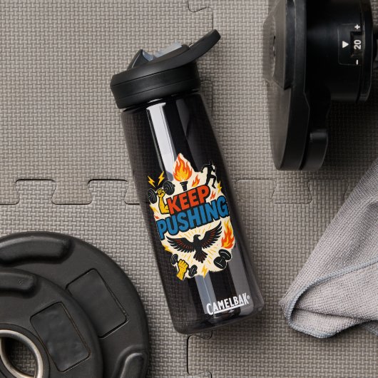 保押しやる気を起こさせる水瓶 – フィットネス ウォーターボトル (ジム (回転後))