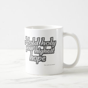 保持して下さい神聖あなたの大志(Nietzsche)を コーヒーマグカップ