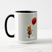 保持して手放す マグカップ (左)