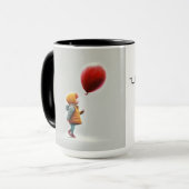 保持して手放す マグカップ (正面左)