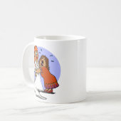 保持する コーヒーマグカップ (正面左)