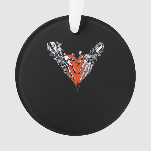 保持ハートクラシック オーナメント (正面)