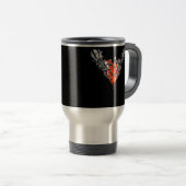 保持ハートクラシック トラベルマグ (正面右)