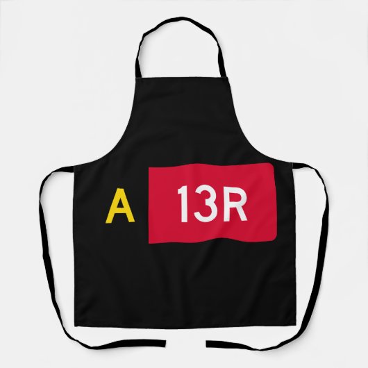 [保持ポイント記号A13R] エプロン (正面)