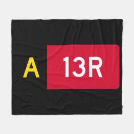 [保持ポイント記号A13R] フリースブランケット