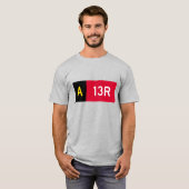 [保持ポイント記号A13R] Tシャツ (正面フル)