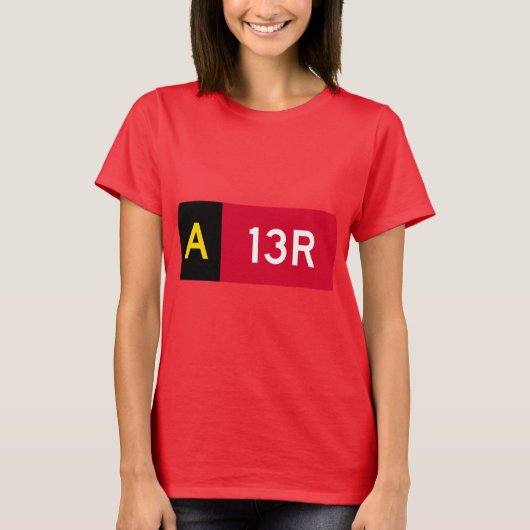 [保持ポイント記号A13R] Tシャツ (正面)