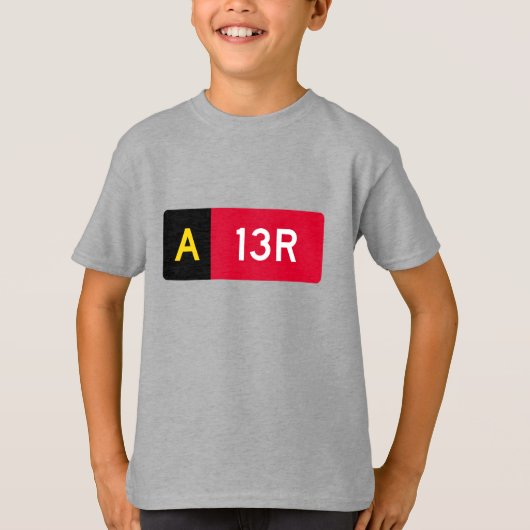 [保持ポイント記号A13R] Tシャツ (正面)