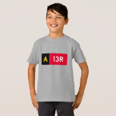 [保持ポイント記号A13R] Tシャツ (正面フル)