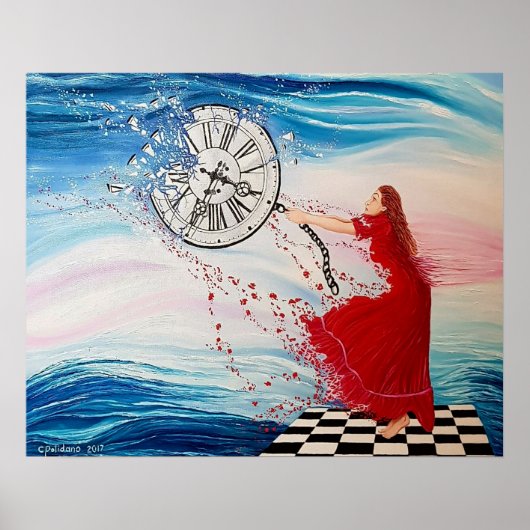 保持時間 |アーカイブ重い紙 ポスター (正面)