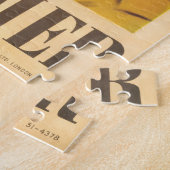 保救に。戦時中の英国のポスターの再版。 ジグソーパズル (側面)