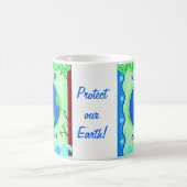 保救地球環境芸術 コーヒーマグカップ (中央)